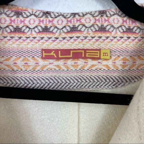 ❤️ Kuna One Button Alpaca Wool Wrap Coat - Picture 6 of 11